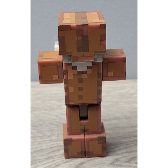 Jazwares LLC Mojang‎ AB Minecraft Skeleton in Leather Armour Action Figure Only - Picture 3 of 9